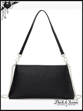 Pu Leather Clutch Evening Bag Shoulder Crossbody Handbag